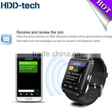 Bluetooth Smart watch U8 waterproof Portable sport watch smart phone watch