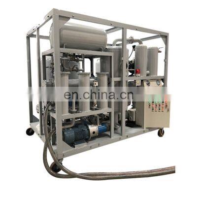 Double Stage High Vacuum Electric Insulating Transformer Oil Filtering Machine/ Waste Oil Regeneration System