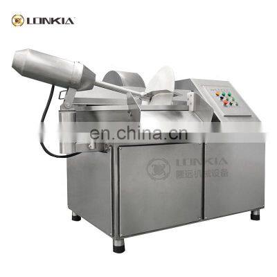 Factory Price Meat Vegetable Fish Sausage Electric Hamburger Meat Bowl Cutter Chopper Machine