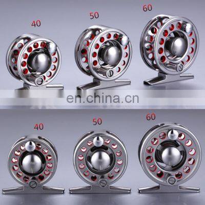 2021 Новая металлическая рыболовная катушка 40, 50, 60, 70, 80, 90, из алюминиевого сплава, для лову на мушку photo-5