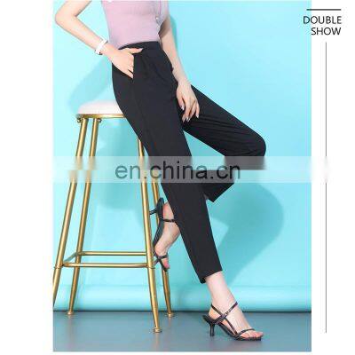 Wholesale Custom Spot New Spring and Summer Women's Casual Harem Pants Mosquito Pants Trend Street Style photo-5