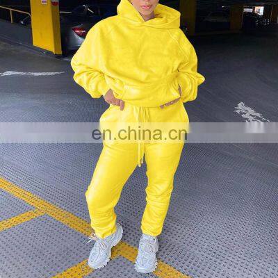 Индивидуально изготовленная женская модная спортивная костюм-комбинезон с капюшоном для весны, состоящий из двух элементов женской одежды photo-2