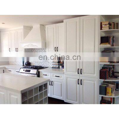 modular solid wood marble counter top ensemble classic kitchen cabinet luxury