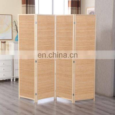 Bamboo hanging screen room divider