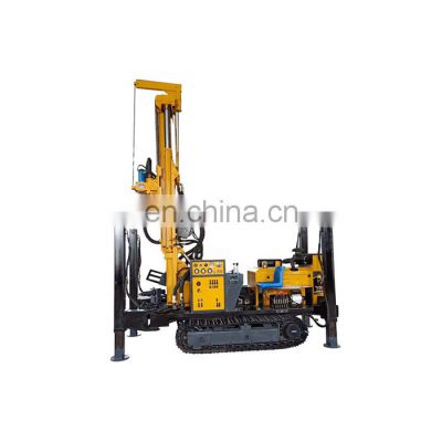 Drilling depth 500 meter crawer pneumatic water well drilling machine/mining machinery for sale