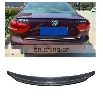 Carbon fiber caractere style rear trunk spoiler for Volkswagen Passat 2019