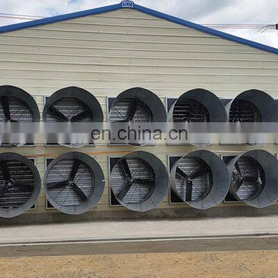 Low price steel structure poultry farm shed design