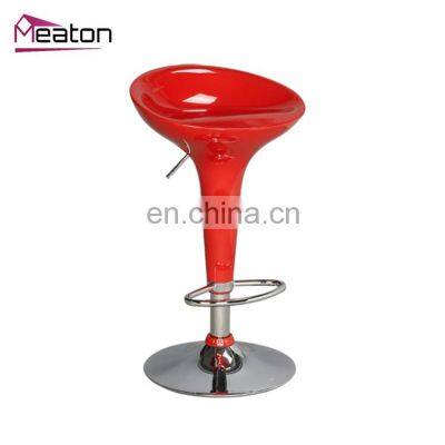 New Style ABS Plastic Bar Stool High Chair For Bar Counter And Kitchen Room photo-4