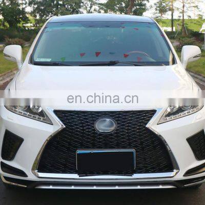 Runde Car Modification PP Material Old Lexus RX270 Upgrade New Style RX350 Front Rear Bumper For 09-14 Lexus RX270 Body Kit