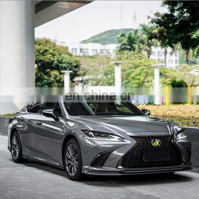 Runde New Arrival For 18-21 Lexus ES large Body Kit Front Bumper Rear Bumper Side Skirt Fog Lamp Frame Rearview Mirror Shell