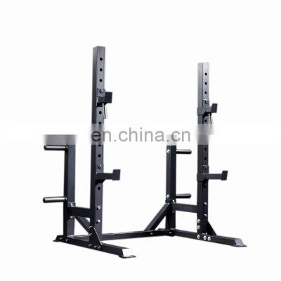 fitness equipment barbell set weight lifting half plane bench press and squat rack half adjustable gym squat stand