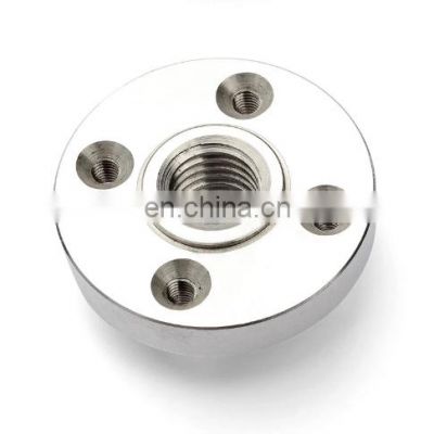 304 stainless steel flanges with neck butt welding flange blind plate manufacturer