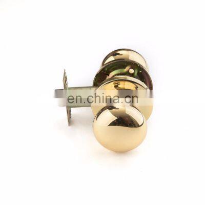 Gold Egg Toilet Passage Door Knob Keyless Lock for the Home Security photo-5