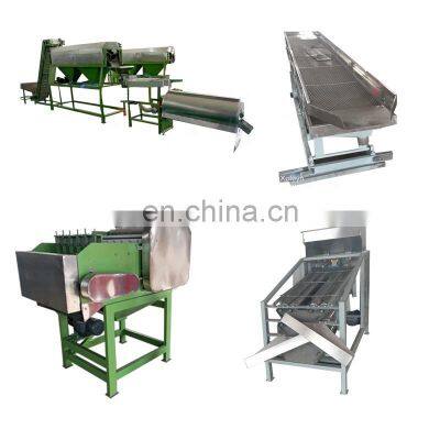 China complete cashew nut ccd color sorter packaging bag processing machine