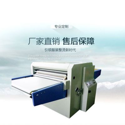 NHG900 automatic pneumatic continuous hot melt adhesive machine automatic adhesive machine sticking lining machine pressing and ironing compound machine