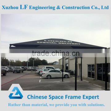 Pre Engineered Steel Car Parking Roof Covering photo-4