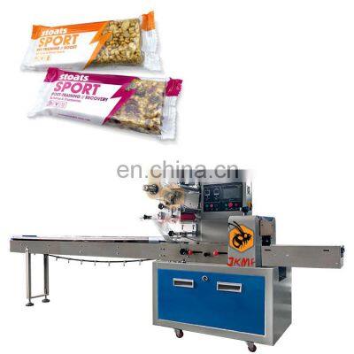 Automatic Granola Cereal Bar Pillow Packing Machine for Chocolate Bar Packing Machine Energy Protein Bar Packaging Machine