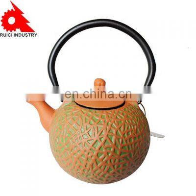 300ml Black Chinese Enamel Cast Iron Teapot photo-2