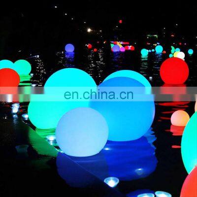 Wedding Decor Ball Flashlight 16 Color Changes Party LED Ball lamp Lighting Round Shape LED Grow Lights Ball LED Solar