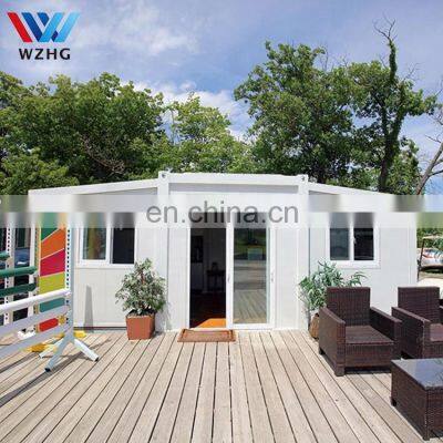 China Prefab modular homes house /porta cabin / casa , australia 20ft and 40 ft foldable expandable container house for sale