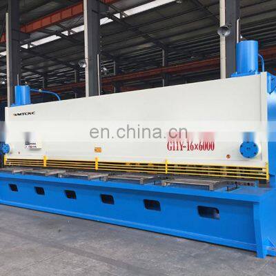 QC11Y-16/6000 Hydraulic Guillotine Shearing Machine With CE photo-5