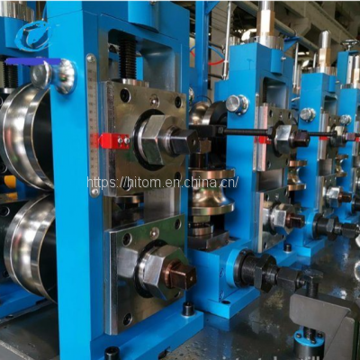 Mild Steel Cold Formed High Frequency Welding Tube Making Machine Pipe Making Line photo-3
