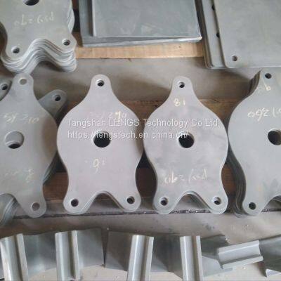 NSiC Fish Cranks, Advanced NSiC Fish-setter Plates, Nitrided Bonded Silicon Carbide Ceramic Kiln Shelves, NSiC Plain Batts, SiC Plates, photo-3