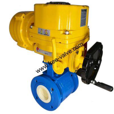 Motorized  Ceramic Lined Ball Valve