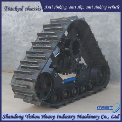 Customized triangular track chassis with various sizes and specifications