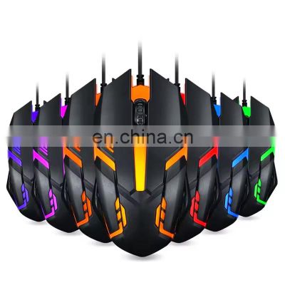 Best selling laptop Wired USB gaming mouse RGB mice gaming Ergonomic optical computer gamers mouse for computer Mouse