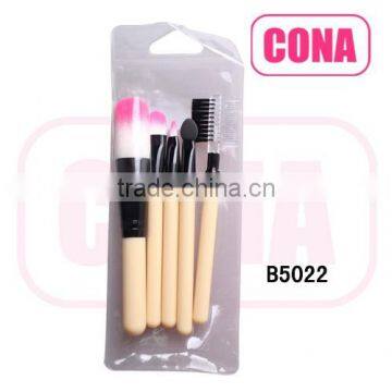 hot sell makeup brushes with pvc bag