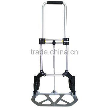 Light weight aluminum folding hand trolley tool cart portable collapsible