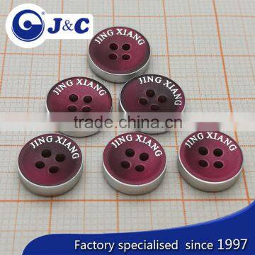 Natural Black Pteria Shell Buttons for Shirt JC1625 photo-4