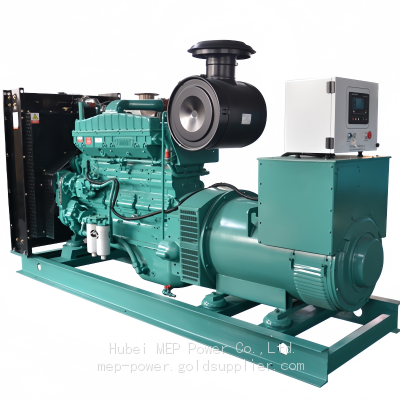with Cummins 6LTAA9.5-G3 Generator 250kw Soundproof Genset 315kva Silent Electric Generator Price 315kva