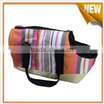 Portable travel pet dog tote bag