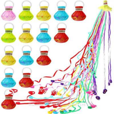 Wholesale Hand Throw Streamer Poppers - Colorful Confetti for Weddings, Birthdays & Party Supplies