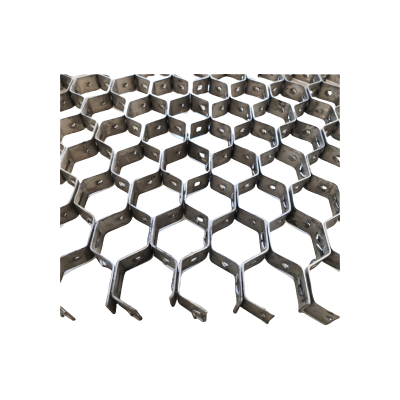 304 410 310S Hexagonal Mesh Refractory Lining