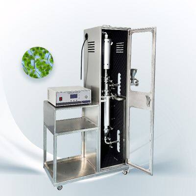 Ultrasonic Homogenizer Pilot Plant Test System Ultrasonic Extraction Machine With Flow Cell and Soundproof Enclosure photo-4