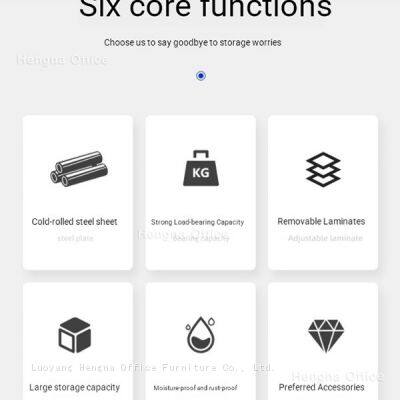 Metal Office Locker ST-MLC18: Hybrid 2-Door Wardrobe & File Organizer | Commercial Grade Cold-Rolled Steel for NYC Small Businesses photo-5