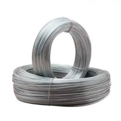Galvanized wire with mill test report for architectural mesh production