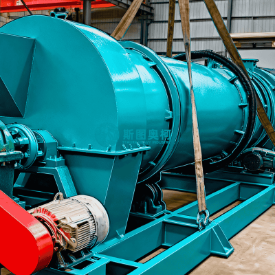 Agglomerator for Heap Leaching Agglomeration Drum Rotary Agglomerator Ore Preparation Equipment for Gold, Silver & Copper Heap Leaching Operations photo-4