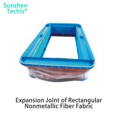 Расширительный шов из прямоугольного неметаллического волокнистого ткани
