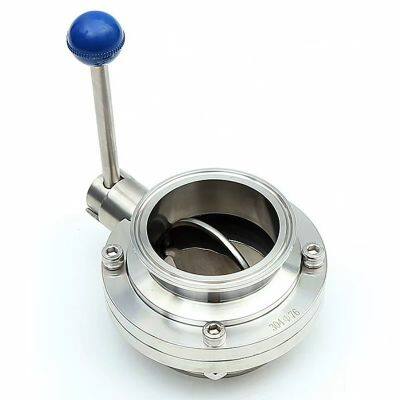 Высококачественный шаровой вентиль из нержавеющей стали, шаровой вентиль санитарного класса