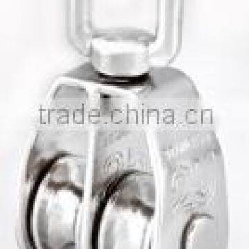Stainless Steel Swivel Single Sheave Pulley photo-2