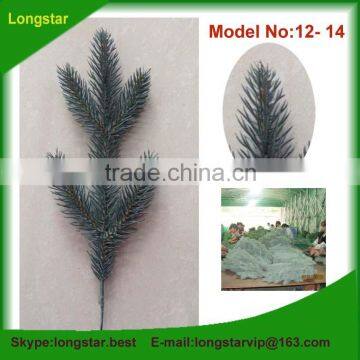 2016 New Artificial PE christmas tree branch(model no.12-14)