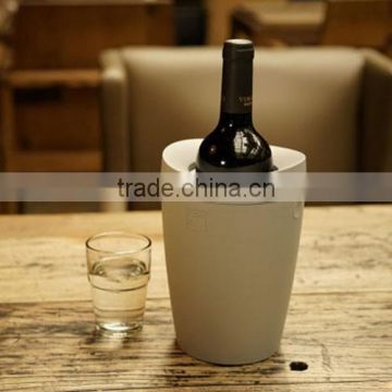 New designed instant plastic wine chiller tabletop Wine Bottle cooler wine enthusiast Ice Bucket astro x wine cooler