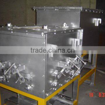 Copper rod continuous casting machine