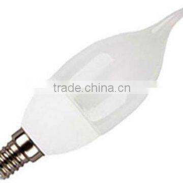 125mm*38mm candel 3W LED bulb lamp