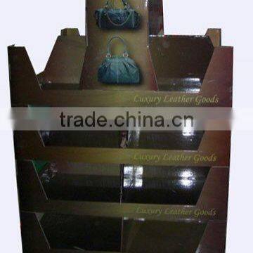 Supermarket handbag shelf/handbag display shelf/commercial display shelf