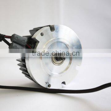 smaller and lighter electric motor, low noise motor